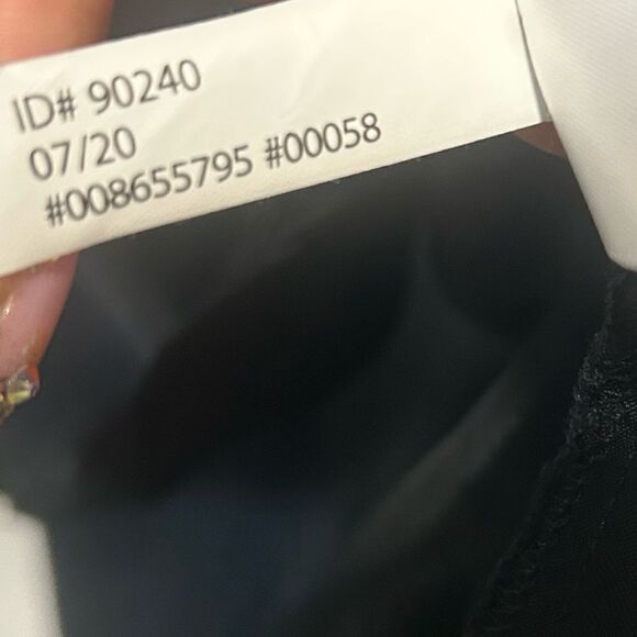 Express Satin Tie Neck Work Shirt Blouse Blouson Sleeve Top - Picture 6 of 9